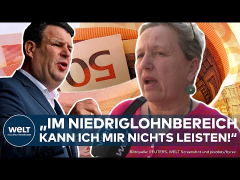 DEUTSCHLAND: "Arbeit muss belohnt werden!" Mindestlohn rauf auf 15 Euro? | WELT Ihre Stimme
