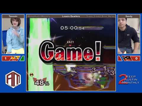 KAM 2 LQF - Tanooki (Fox) vs Sandy (Captain Falcon)