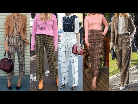 El estampado de CUADROS esta en TENDENCIAS DE MODA 2024 2025 para este OTOÑO INVIERNO