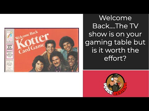 The Purge: # 2523 Welcome Back Kotter Card Game: Mr. Kotter is teaching and the Sweathogs are hanging out in the hallways...this is going to be a problem