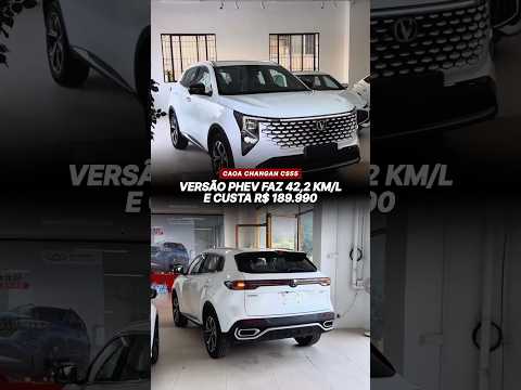Caoa Changan CS55 faz 42,2 km/l e custa R$ 189.990