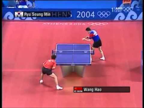 Ryu Seung Min vs Wang Hao 　-　2004  Olympics　Final