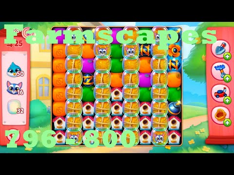 Farmscapes Level 796 - 800 HD Gameplay Walkthrough |  3 - match game | android | ios | pc | app