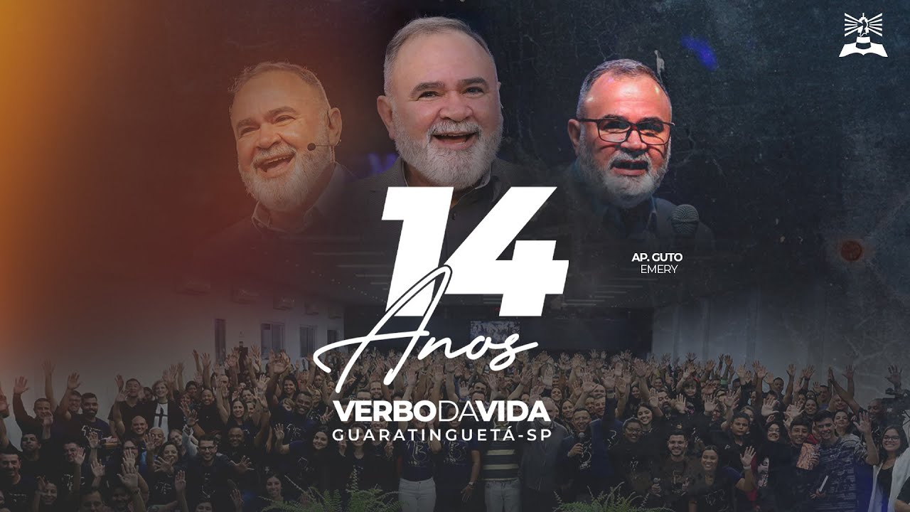 14 ANOS  | Apóstolo Guto Emery | Domingo Manhã