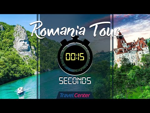 Romania tour in 15 seconds | Best places to visit in Romania