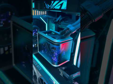 ASUS ROG Ryuo IV SLC 360 ARGB AIO Liquid Cooler. #asus #pcbuild #gamingpc