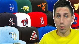 REACTING TO NEW MLB SPRING TRAINING HATS 2020