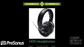 Video thumbnail for Product Review: PreSonus HD7 & HD9 Headphones by Jonny Lipsham Studios