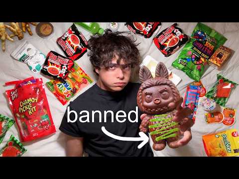 i ate EVERY viral tiktok food before it gets banned