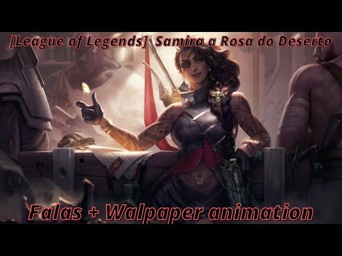 [League of Legends]  Samira a Rosa do Deserto #leagueoflegends #falas #jclol #samira