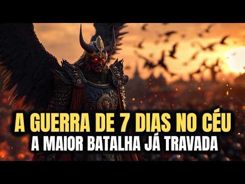 A Guerra de 7 Dias no Céu: Como os Anjos Celestiais Protegeram o Trono Contra a Rebelião de Lúcifer