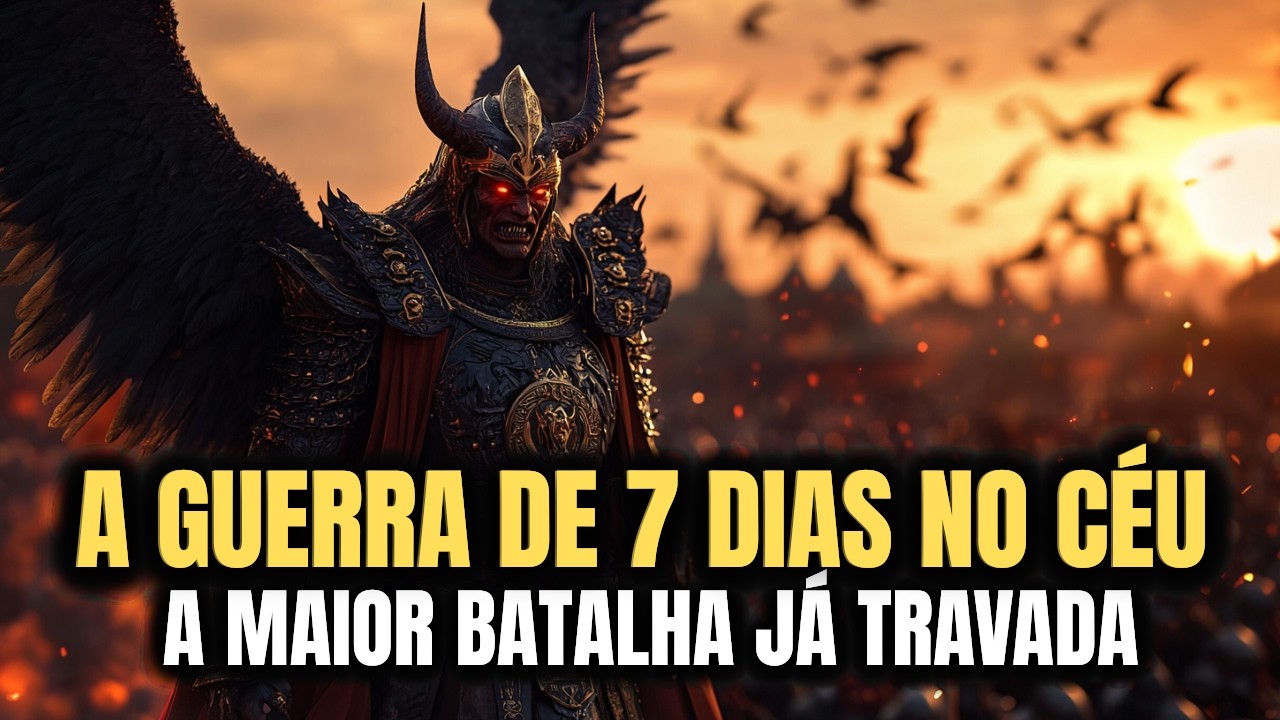 A Guerra de 7 Dias no Céu: Como os Anjos Celestiais Protegeram o Trono Contra a Rebelião de Lúcifer