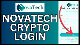 How to Login Novatech Crypto Account 2024