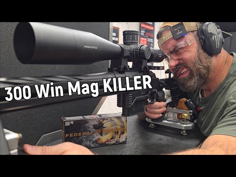 Federal Cartridge 300 Winchester Short Magnum 165Gr Fusion Per 20 F300WSMFS1 Unboxing