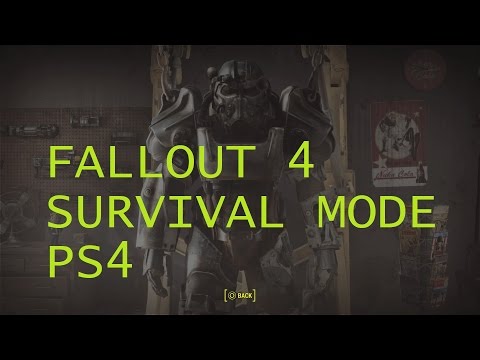 [PS4]Fallout 4 Survival Mode - Part 3 *4