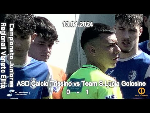 CAMPIONATO REGIONALE JUNIORES U19 ELITE VENETO – CALCIO TRISSINO vs TEAM S.LUCIA GOLOSINE 13.04.2024