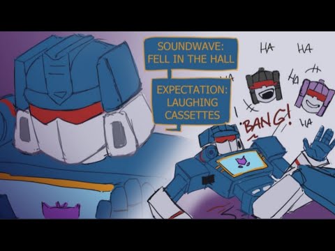 Soundwave Is Old (Transformers Comic Dub)