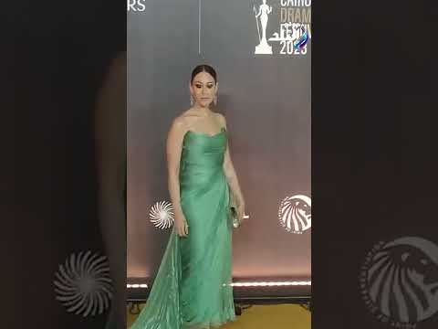 منة شلبي تخطف الأنظار بإطلالتها بمهرجان القاهرة للدراما اخبار الفن shorts موقع صدى البلد الاخباري