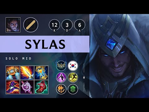 Sylas Mid vs Azir - KR Challenger Patch 25.14