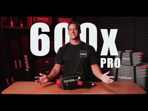 Iluminação LED Aputure 600x Pro