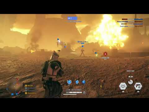 Captain Rex\Cobalt hero Geonosis gameplay Star Wars Battlefront 2 galactic assault.