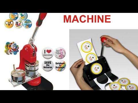 Badge Making Machine