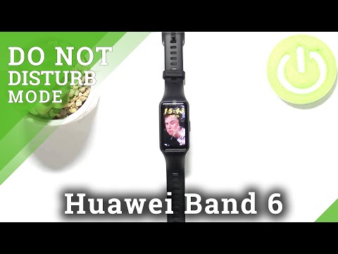 How to Activate DND Mode on HUAWEI Band 6 – Adjust Silent Preferences