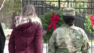 Wreaths laid at Fort McClellan Cemetery