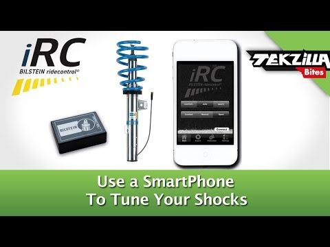 Use Your Smartphone To Tune Your Shocks For Comfort Or Racing! - SEMA 2013