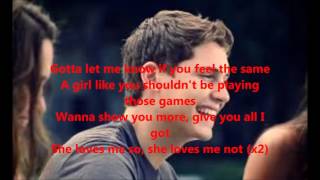 She loves me not - Cris Cab (Lyrics)
