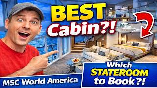 MSC World America Full Cabin Tour – Secrets, Tips & Best Staterooms!
