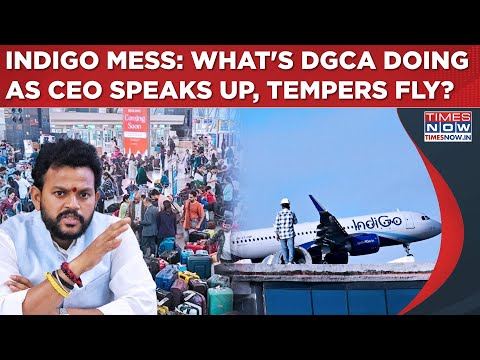 Indigo Mess: DGCA's This Big Move As Tempers Fly At Airports| Airline CEO Speaks Up| Shocking Scenes