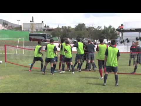 U-17 MNT Plays Soccer Tennis in Mexico