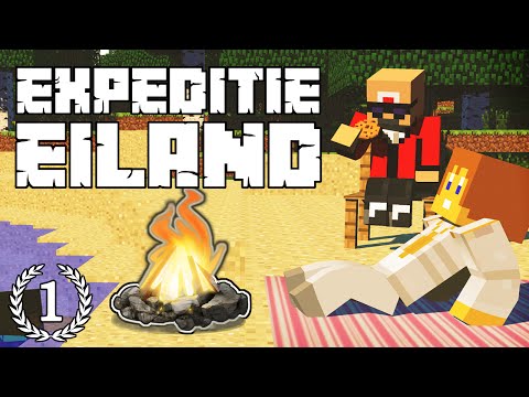 Expeditie Eiland #1 - "WELKOM op het EILAND!" - Minecraft Reality