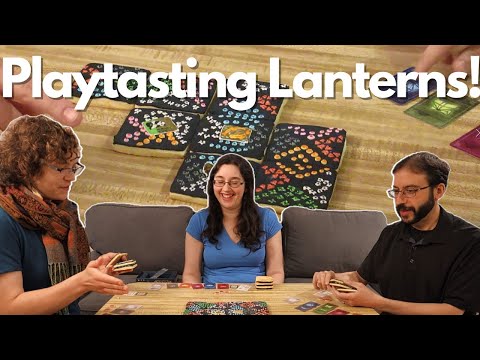 Board Game Bakes: PlayTASTING Lanterns