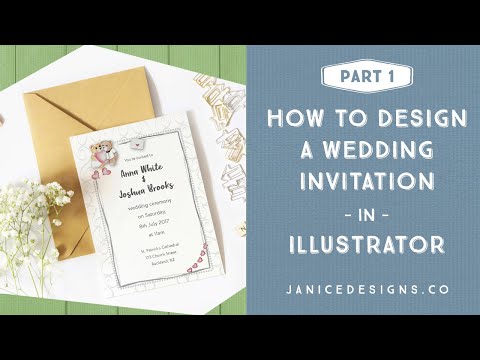 How to Design a Wedding Invitation in Illustrator -...