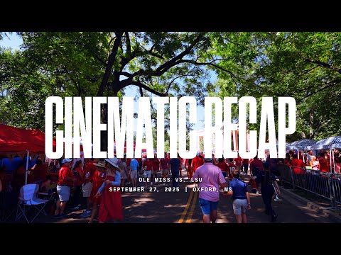  2025 Ole Miss vs LSU: Cinematic Recap
