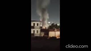 Fiamme a Napoli est, bruciano capannoni industriali a Poggioreale