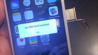 How To Put A Sim Card In An Iphone 6 / How To Put A Sim Card Into An