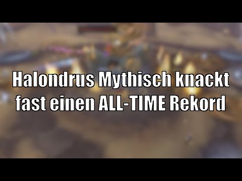 Mythisch Halondrus knackt fast einen jahrelang bestehenden Rekord in World of Warcraft