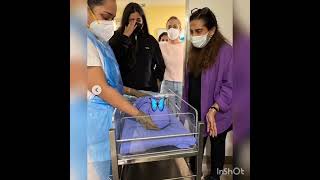 First pictures out Rhea Kapoor gets emotional as she meets Sonam Kapoor's newborn baby #sonamkapoor