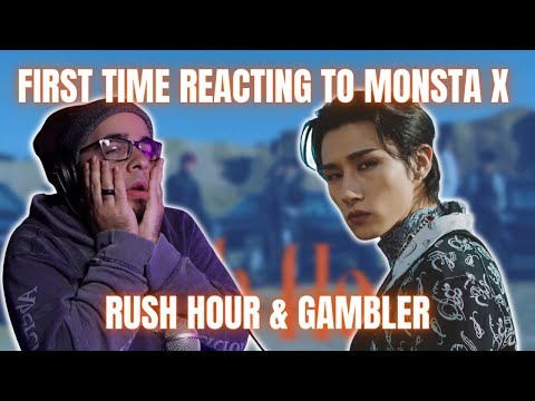 First time Reacting to Monsta X Gambler & Rush hour Reaction