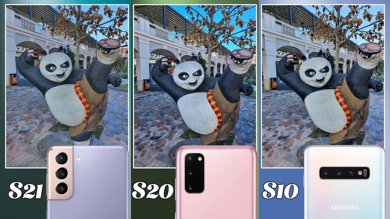 Samsung Galaxy S21 vs S20 vs S10 Camera Comparison