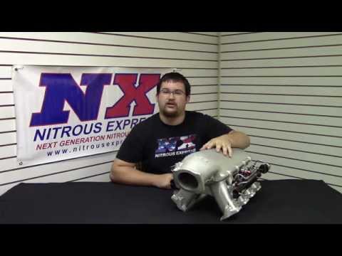 Nitrous Express Pre-plumbed Holly Hi-ram Intake Manifold. Part# Intake014