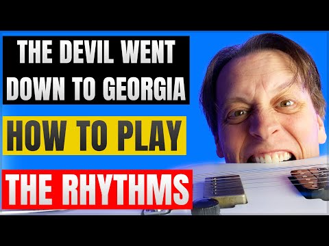 Steve Ouimette: The Devil Went Down To Georgia - PART 2 - Rhythm Guitar Lesson