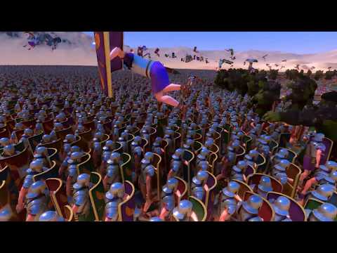 100 Hulk vs 50000 Roman Soldier - Ultimate Epic Battle Simulator