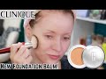 NEW CLINIQUE DAILY CALM FOUNDATION BALM REVIEW + 2 DAY WEAR TEST
