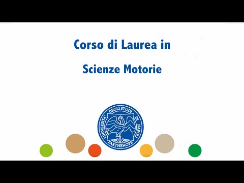 Il corso di laurea in Scienze Motorie - Parthenope