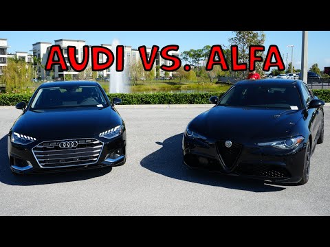 Audi A4 vs. Alfa Romeo Giulia - Review & Test Drive