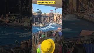 Waterworld Live Show at Universal Studios Hollywood Part 2  #fun #funny #love #movie